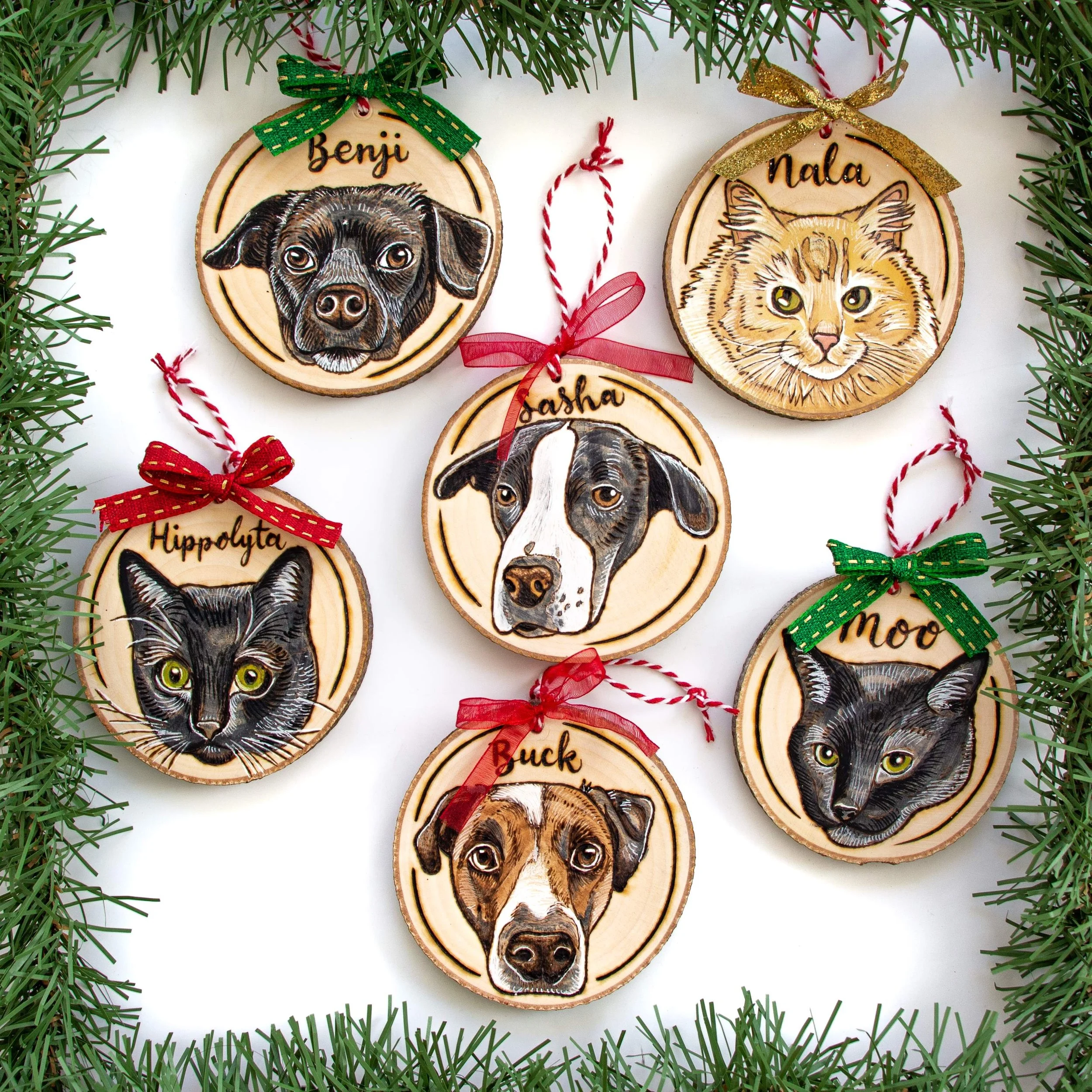 Custom shop made ornaments